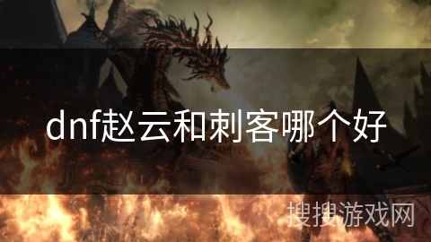 dnf赵云和刺客哪个好