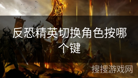 反恐精英切换角色按哪个键