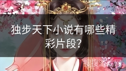 独步天下小说有哪些精彩片段？