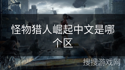 怪物猎人崛起中文是哪个区