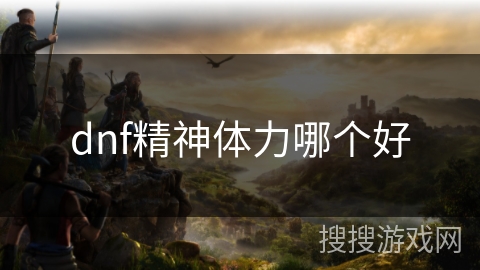 dnf精神体力哪个好