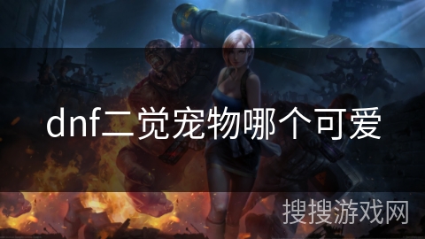 dnf二觉宠物哪个可爱