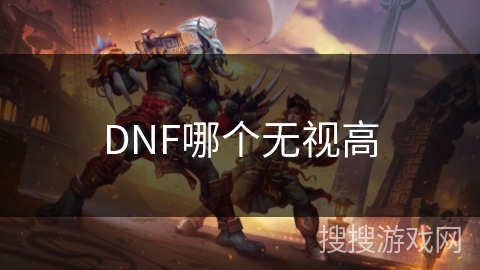 DNF哪个无视高