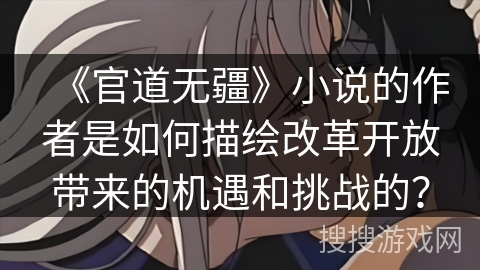 《官道无疆》小说的作者是如何描绘改革开放带来的机遇和挑战的？