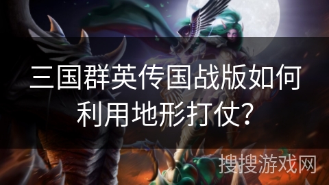 三国群英传国战版如何利用地形打仗? 三国群英传国战版如何利用地形打仗?