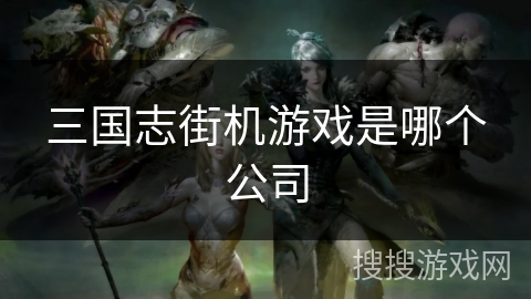 三国志街机游戏是哪个公司