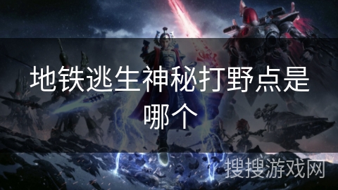 地铁逃生神秘打野点是哪个