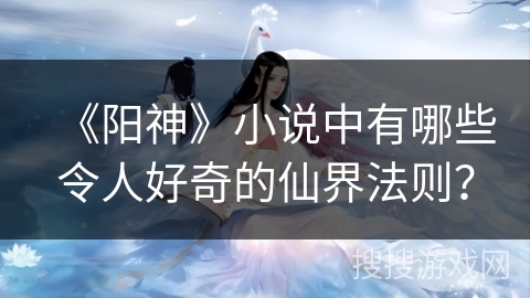 《阳神》小说中有哪些令人好奇的仙界法则？