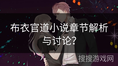 布衣官道小说章节解析与讨论？