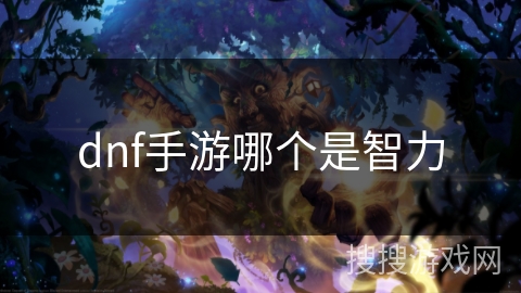 dnf手游哪个是智力 dnf手游哪个是智力
