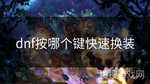 dnf按哪个键快速换装