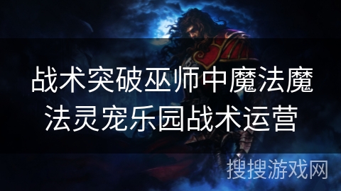战术突破巫师中魔法魔法灵宠乐园战术运营