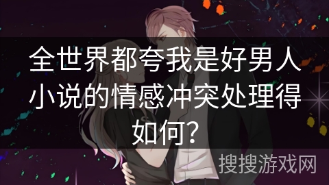 全世界都夸我是好男人小说的情感冲突处理得如何? 全世界都夸我是好男人小说的情感冲突处理得如何?