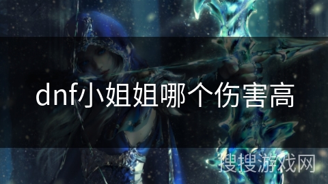 dnf小姐姐哪个伤害高 dnf小姐姐哪个伤害高