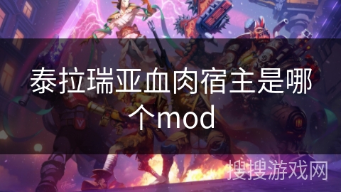 泰拉瑞亚血肉宿主是哪个mod 泰拉瑞亚血肉宿主是哪个mod