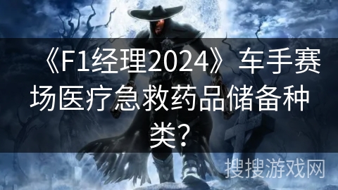 《F1经理2024》车手赛场医疗急救药品储备种类？