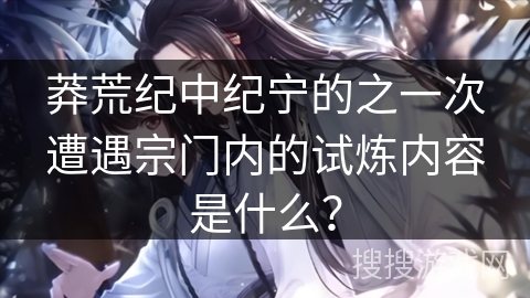 莽荒纪中纪宁的之一次遭遇宗门内的试炼内容是什么？