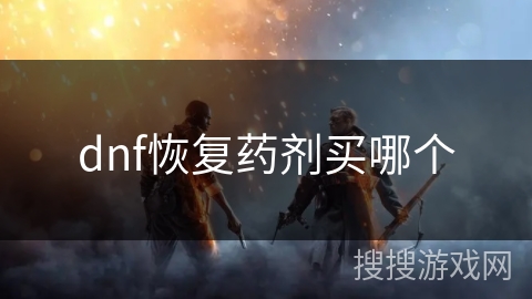 dnf恢复药剂买哪个