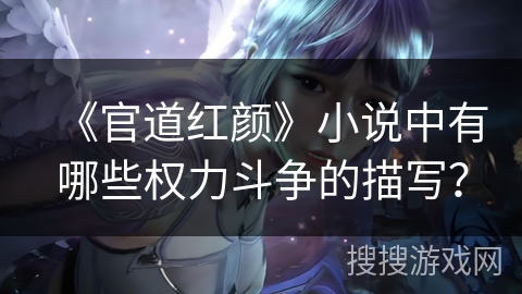 《官道红颜》小说中有哪些权力斗争的描写？