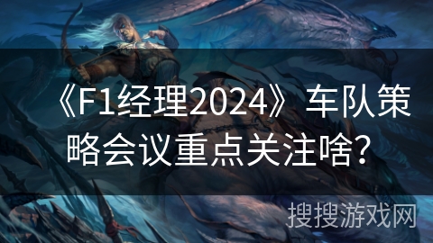 《F1经理2024》车队策略会议重点关注啥？
