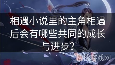 相遇小说里的主角相遇后会有哪些共同的成长与进步？