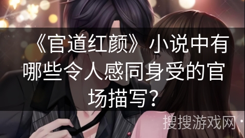 《官道红颜》小说中有哪些令人感同身受的官场描写？