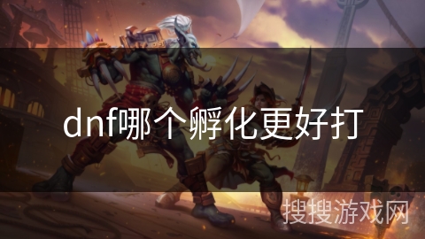 dnf哪个孵化更好打