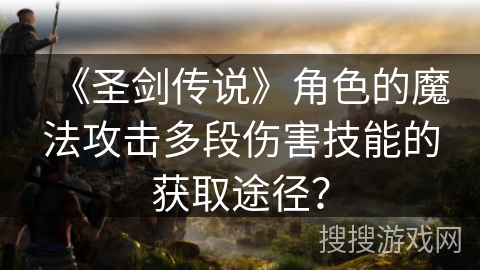 《圣剑传说》角色的魔法攻击多段伤害技能的获取途径？