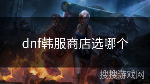 dnf韩服商店选哪个