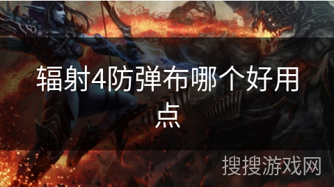 辐射4防弹布哪个好用点 辐射4防弹布哪个好用点