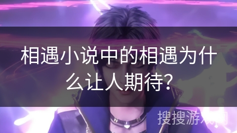 相遇小说中的相遇为什么让人期待？