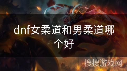 dnf女柔道和男柔道哪个好