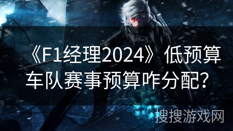 《F1经理2024》低预算车队赛事预算咋分配？