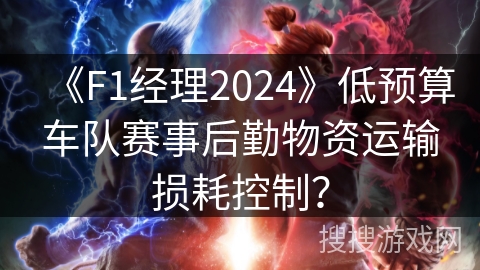 《F1经理2024》低预算车队赛事后勤物资运输损耗控制？