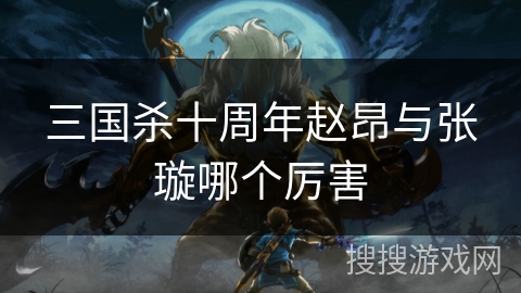 三国杀十周年赵昂与张璇哪个厉害