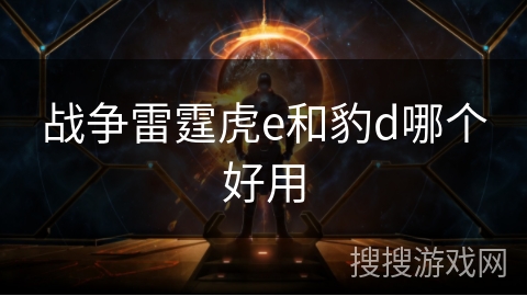 战争雷霆虎e和豹d哪个好用