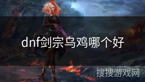 dnf剑宗乌鸡哪个好