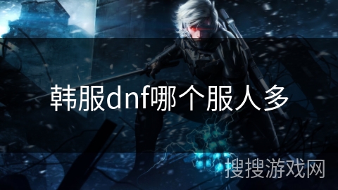 韩服dnf哪个服人多