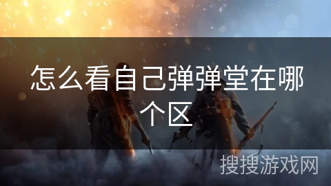 怎么看自己弹弹堂在哪个区