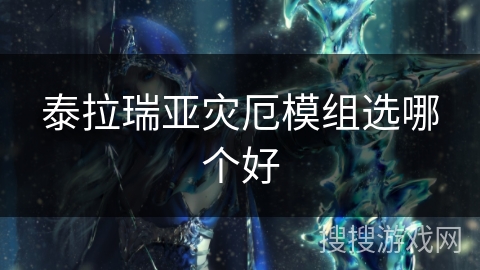 泰拉瑞亚灾厄模组选哪个好