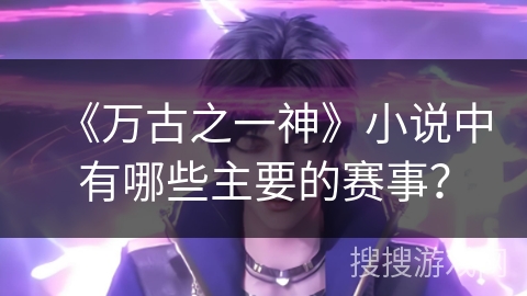 《万古之一神》小说中有哪些主要的赛事？