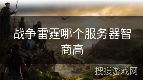 战争雷霆哪个服务器智商高 战争雷霆哪个服务器智商高