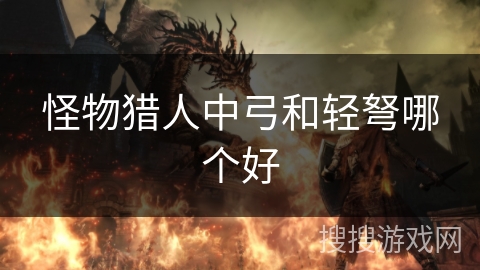 怪物猎人中弓和轻弩哪个好