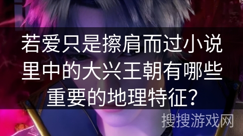 若爱只是擦肩而过小说里中的大兴王朝有哪些重要的地理特征？