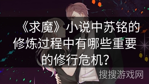 《求魔》小说中苏铭的修炼过程中有哪些重要的修行危机? 《求魔》小说中苏铭的修炼过程中有哪些重要的修行危机?