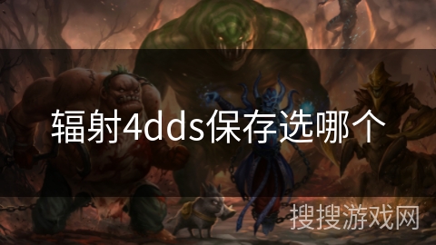 辐射4dds保存选哪个