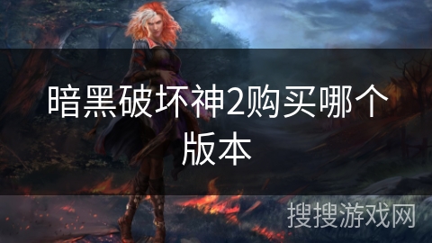 暗黑破坏神2购买哪个版本