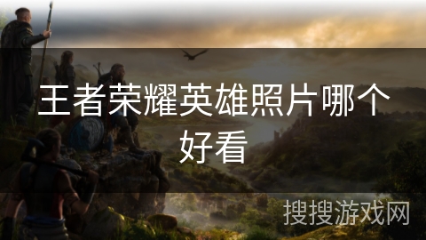 王者荣耀英雄照片哪个好看