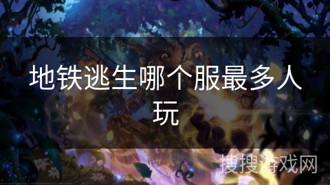 地铁逃生哪个服最多人玩