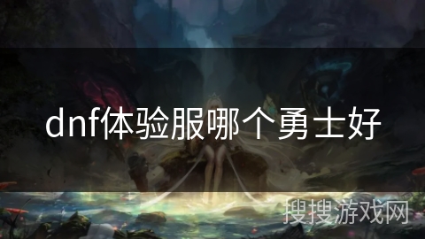 dnf体验服哪个勇士好